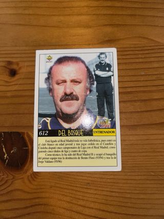 Cromo Vicente del Bosque 99/00
