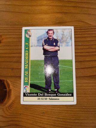 Cromo Vicente del Bosque 99/00
