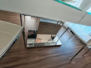 Mesa Comedor Extensible Blanca