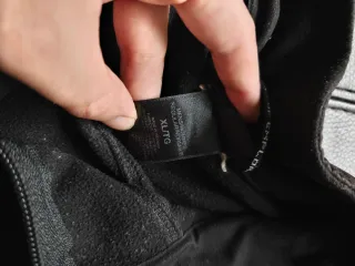 Sudadera The North Face XL Negra Cremallera