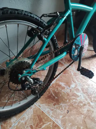 Bicicleta infantil niña