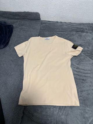 Camiseta Stone Island Beige Talla S