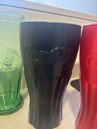 Lote 4 Vasos Coca-Cola Euro 2012 #Coleccionista