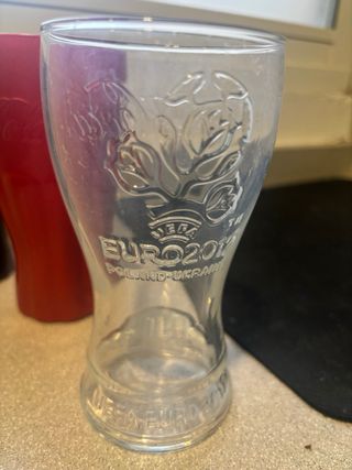 Lote 4 Vasos Coca-Cola Euro 2012 #Coleccionista