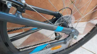 Bicicleta Rockrider ST 100 Gris 3 platos Talla M