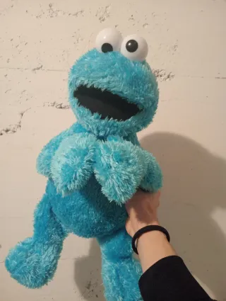 Pupazzo Doraemon + Cookie Monster Muppets disney