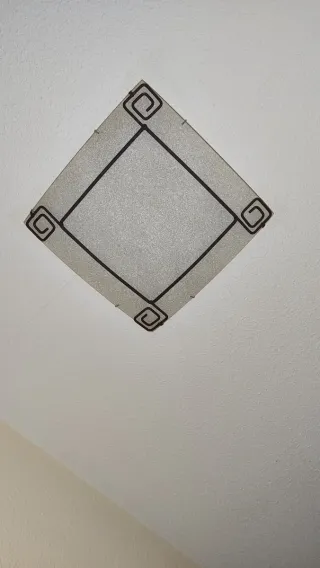 Plafones de techo de cristal y metal