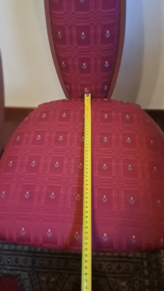 Mesa de comedor extensible con 6 sillas