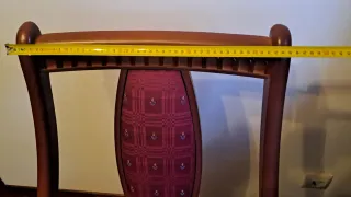 Mesa de comedor extensible con 6 sillas