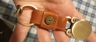 Portachiavi in cuoio vintage El Campero