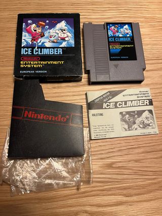 Ice Climber NES Completo (CIB) Original Europeo