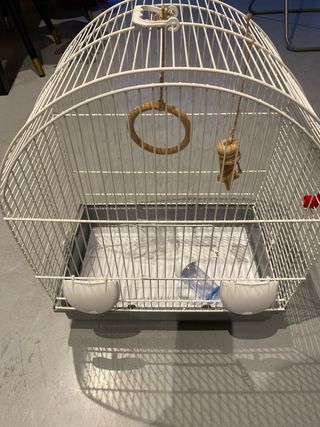 Jaula para pájaros mediana