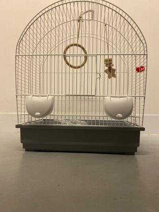 Jaula para pájaros mediana