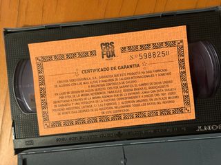 VHS Tucker: Un Hombre y su Sueño + Garantía Origin