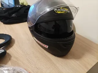 Casco Moto Modular Negro talla M