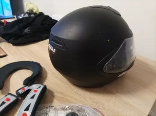 Casco Moto Modular Negro talla M