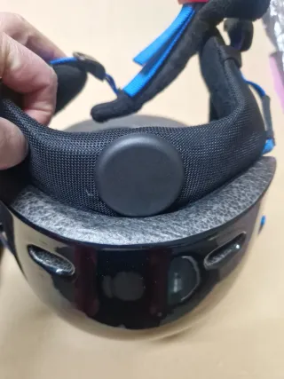 Casco niño esquí talla XS con bolsa protectora