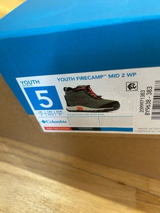 Botas Columbia niño talla 37