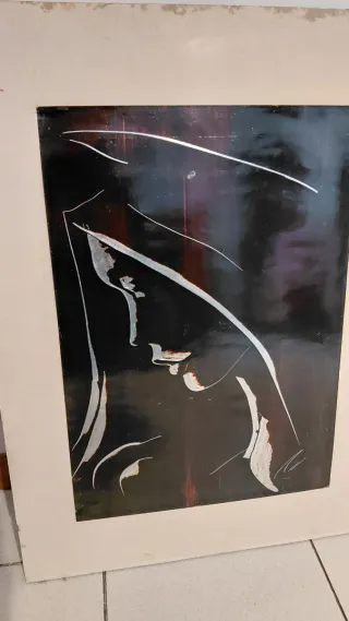 Stampa immagine 60x40 cm primi anni 70