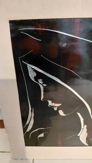 Stampa immagine 60x40 cm primi anni 70