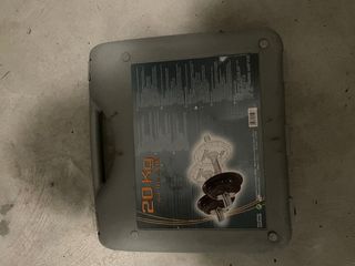 Caixa para kit de halteres 20kg