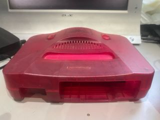 Nintendo 64 Roja Transparente + Mando