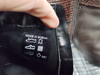 Stivaletti in pelle donna Easy'n Rose Tg 37