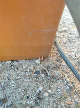 Mochila fumigadora naranja