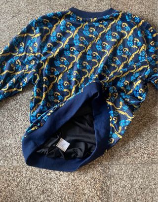 Camisola Versace Azul e Dourada