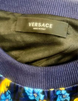 Camisola Versace Azul e Dourada