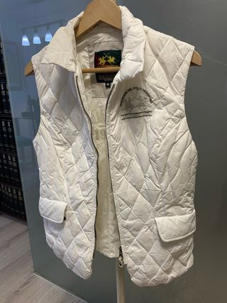 Chaleco La Martina Blanco Talla M