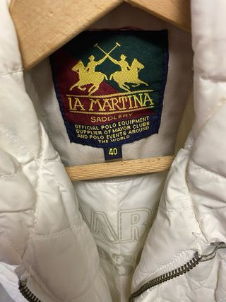 Chaleco La Martina Blanco Talla M