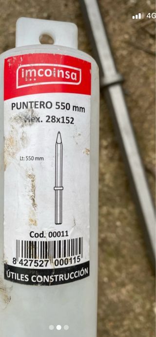 NUEVO Puntero para martillo neumático