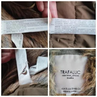 Parka Zara Trafaluc S giacca invernale