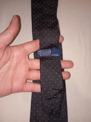 Corbata Polo Ralph Lauren lunares