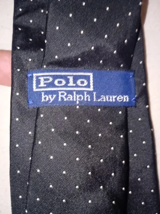 Corbata Polo Ralph Lauren lunares