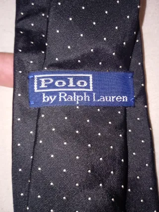 Corbata Polo Ralph Lauren lunares