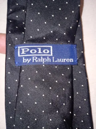 Corbata Polo Ralph Lauren lunares
