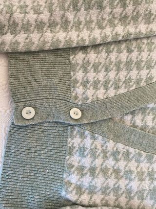 Jersey lana patrón pata de gallo