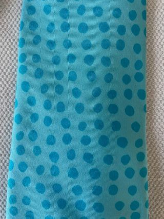 Corbata Hermes Seda Azul Puntos