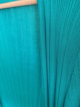 Kimono/Rebeca Larga Zara Talla Única Verde