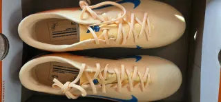 Botas Fútbol Nike Mercurial Naranja/Azul