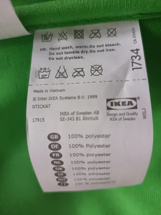 Portaoggetti letto Ikea STICKAT verde