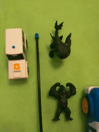 Lotto 6 PZ Giocattoli da Collezione robocar poli