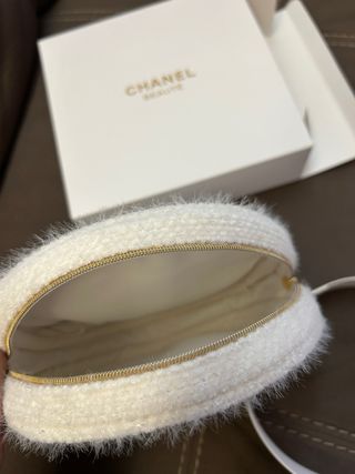 Pochette Trucco Chanel Nuova Bianca