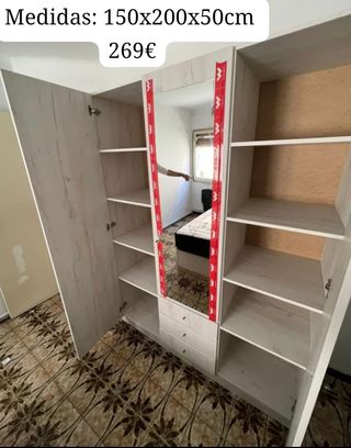 Armario 1,5x2x0,5m