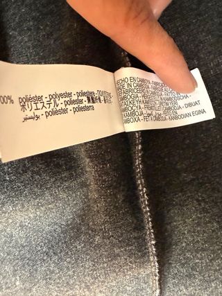 Cappotto grigio Zara in panno