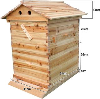 Colmena de madera para abejas