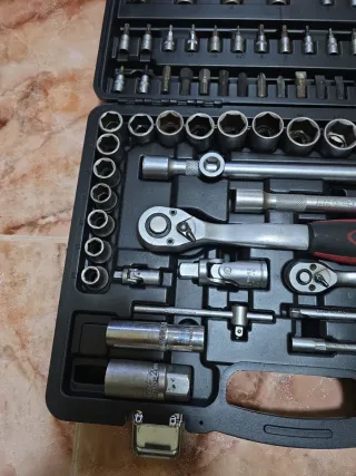 Juego de carraca 90 piezas