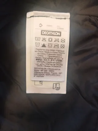 Chaqueta esquí niño/niña 8 años